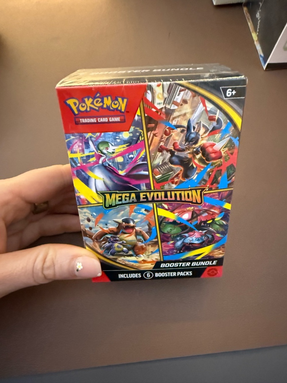 Pokemon Mega Evolution Booster Bundle - Red, Yellow, Blue, Black
